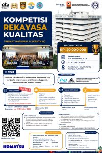 Kompetisi Rekayasa Kualitas Tingkat Nasional (KRKTN) IX